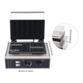 Electric Waffle Maker, 6 Slots Non-stick 110V