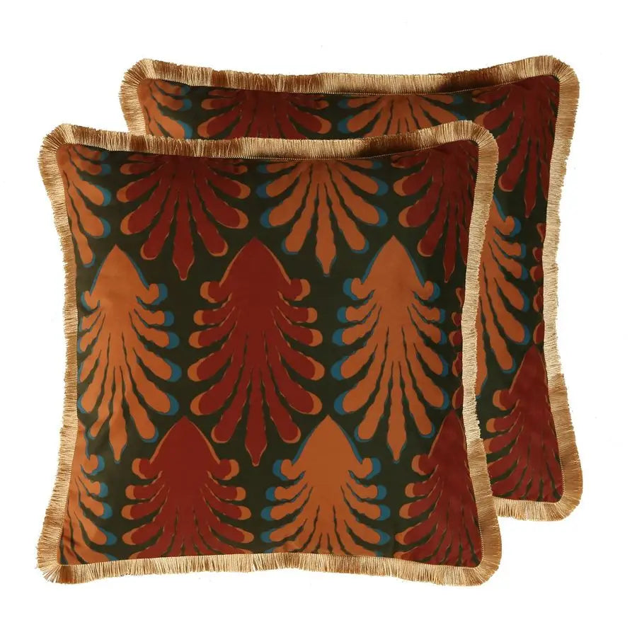 Designer Velvet Pillow Covers 18x18