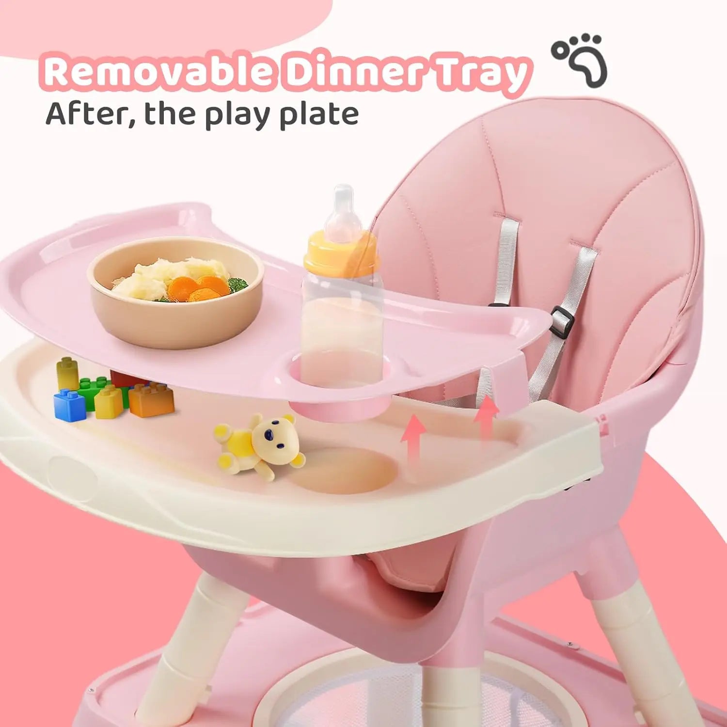 7-in-1 Convertible Highchair