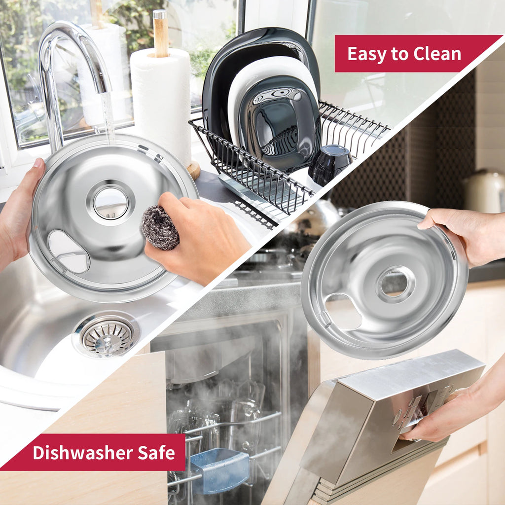 Electric Stove Burner Drip Pans