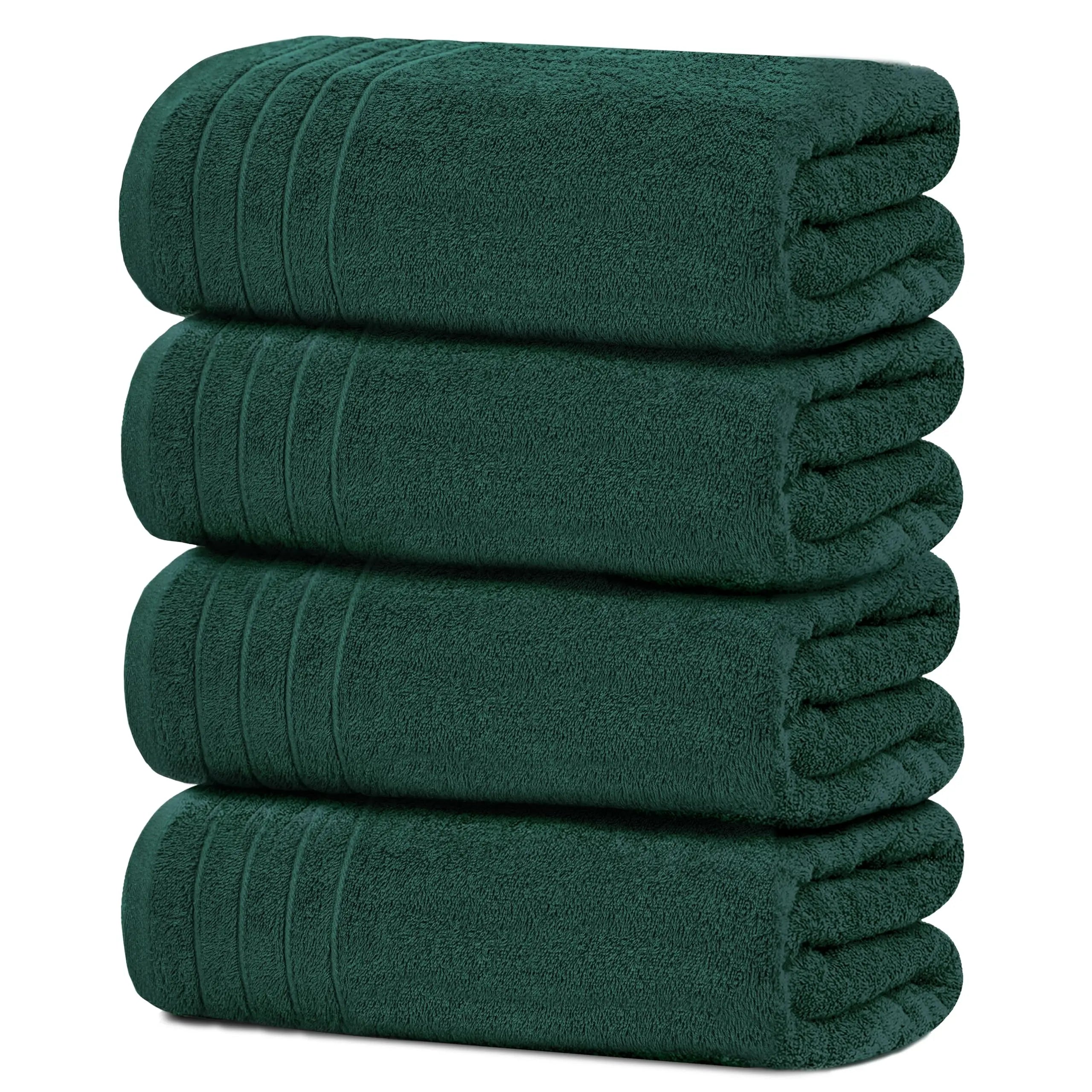 Towels Pack of 4 Extra Large Bath Towels 30 x 60