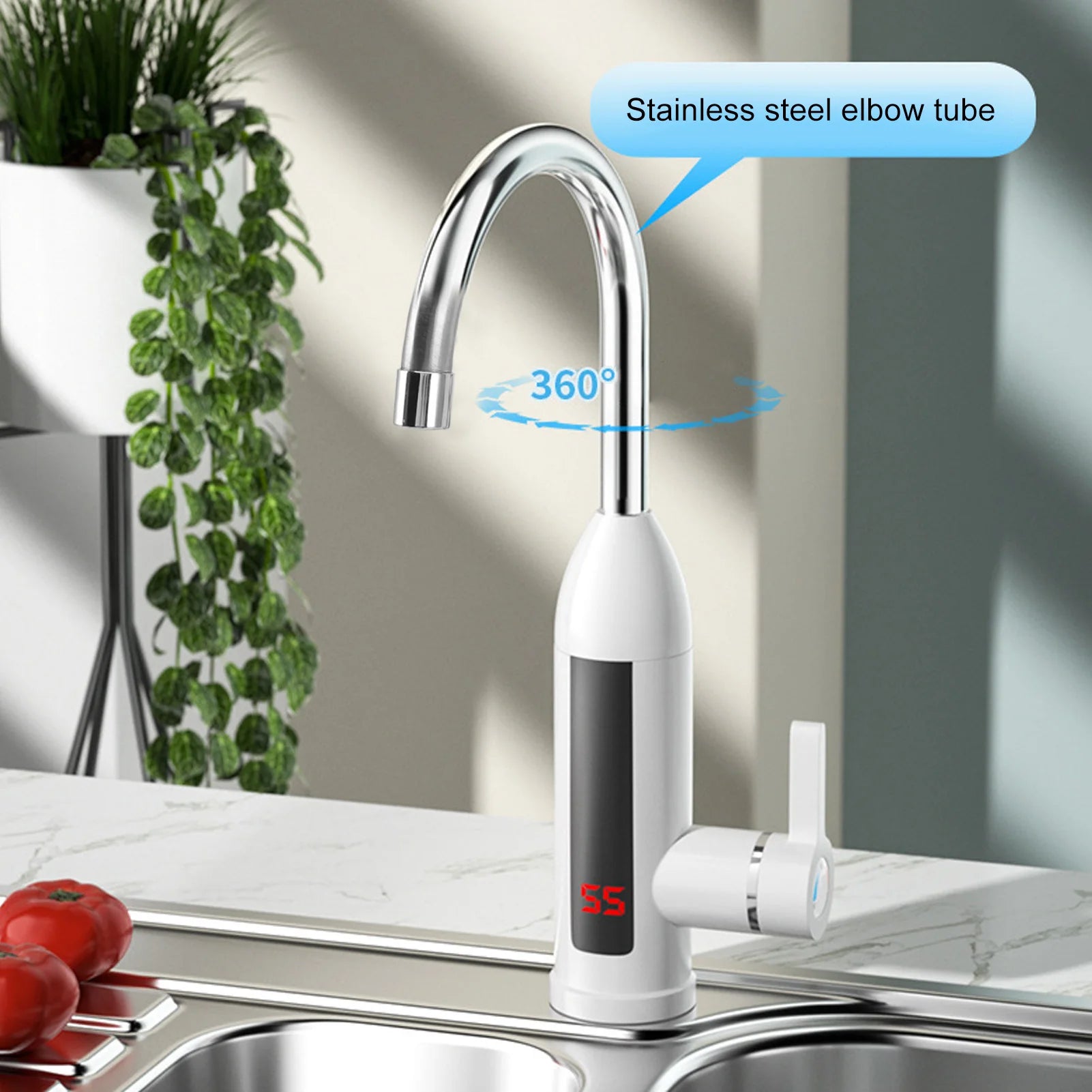 3000W Instant Water Heater 360 Rotatable