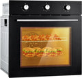 24' Electric Wall Oven, 8 Cooking Functions, Convection,