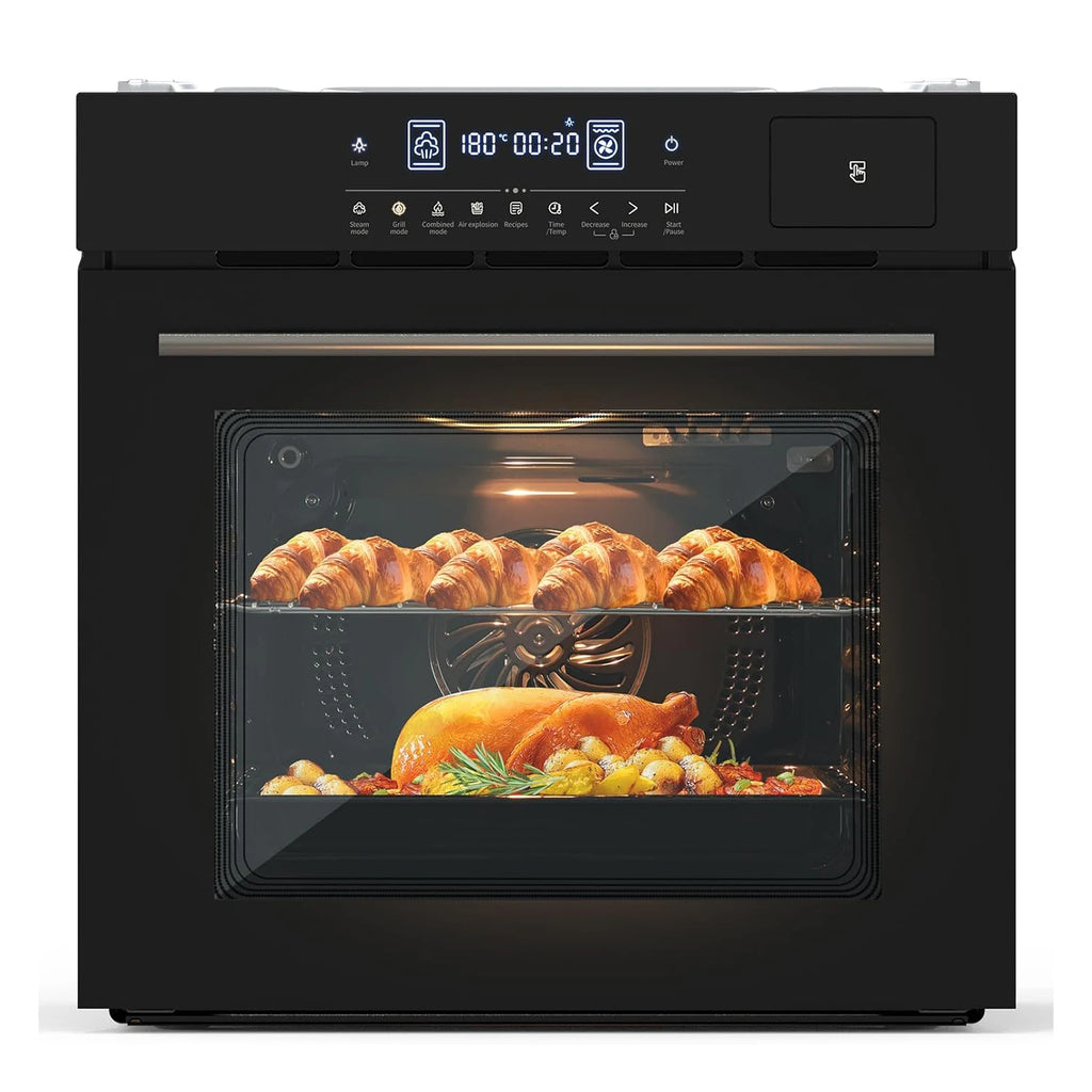 24" Built-in Steam Oven Touch Control Air Fry