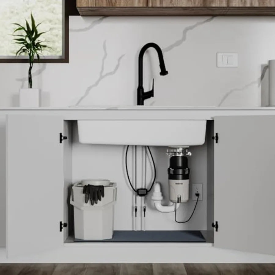 1/3 HP Quiet Disposal w/Power Cord Compact