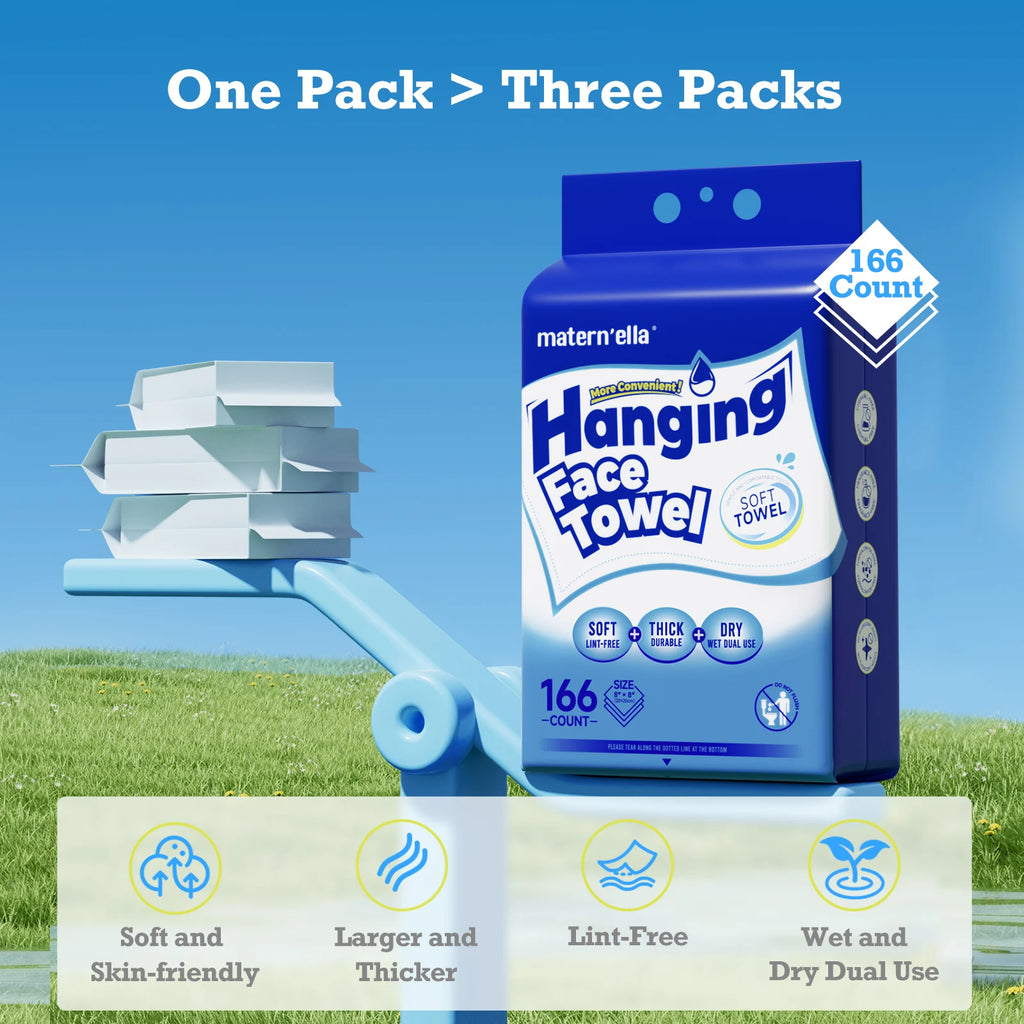 Disposable Hanging Face Towels Thickened