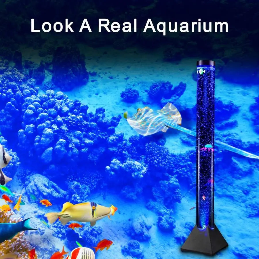 LED Bubble Tube Fish Aquarium Lamp