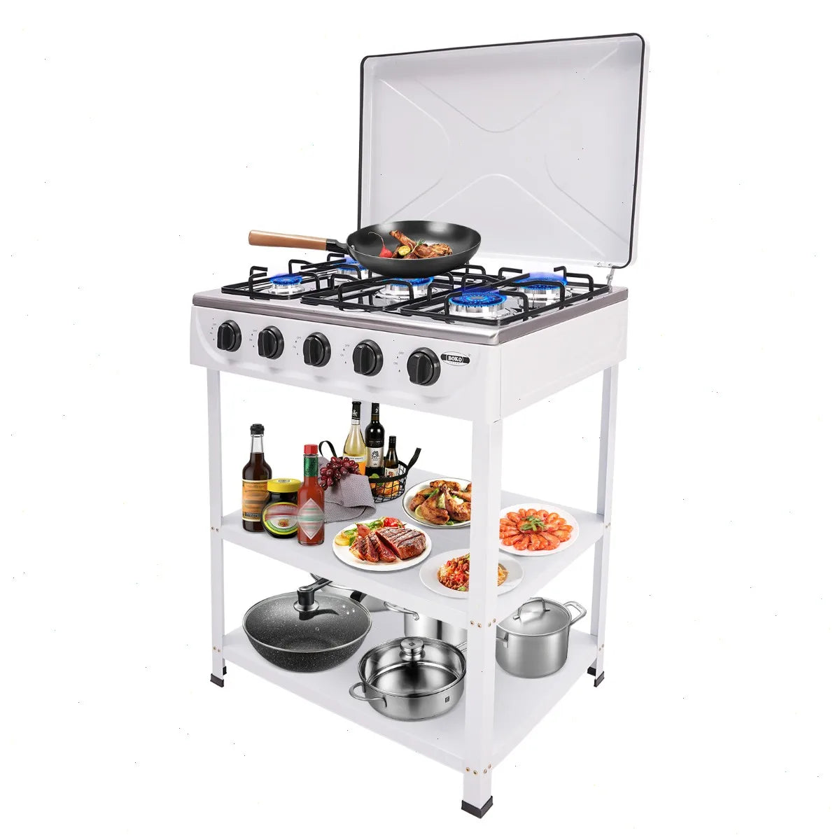  5 Burner Natural Gas Stove