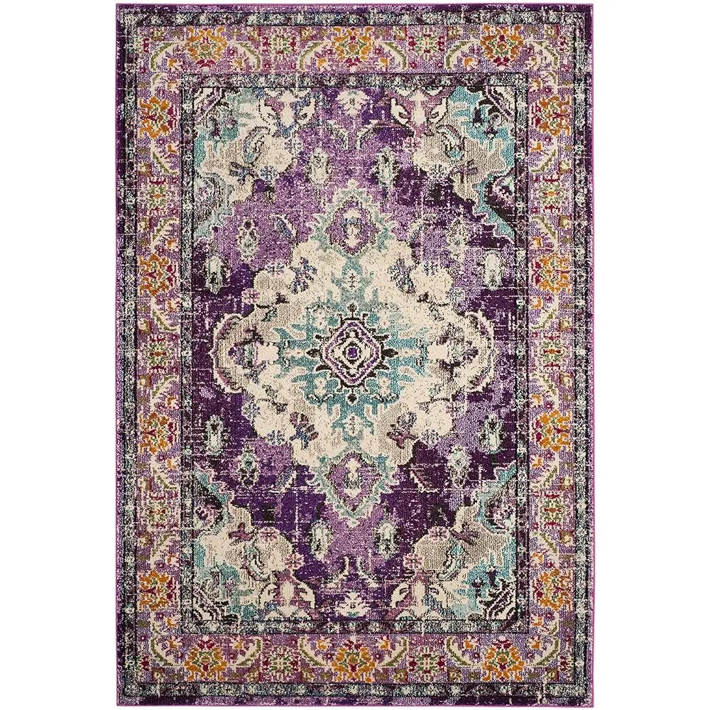 5"1"x7'7" Monaco Distressed Boho Medallion
