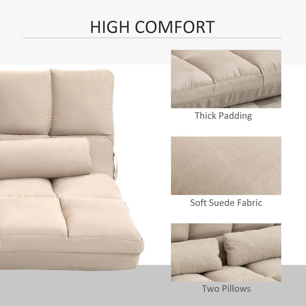 Adjustable Folding Sofa Chair Bed