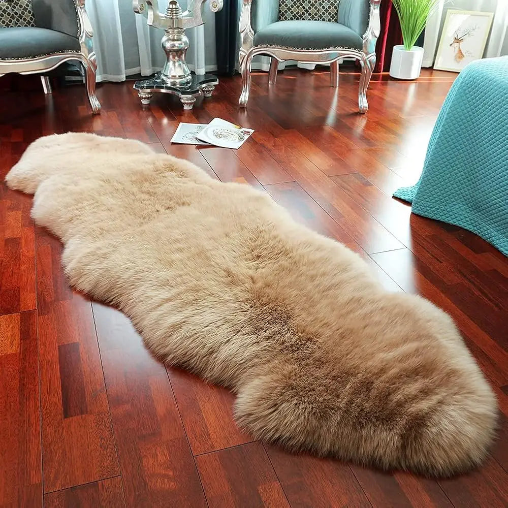 Genuine Sheepskin Wool Rug