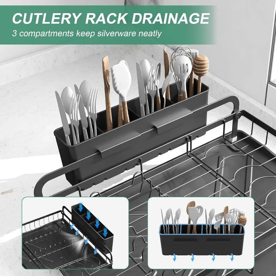 Dish Rack for Counter Large