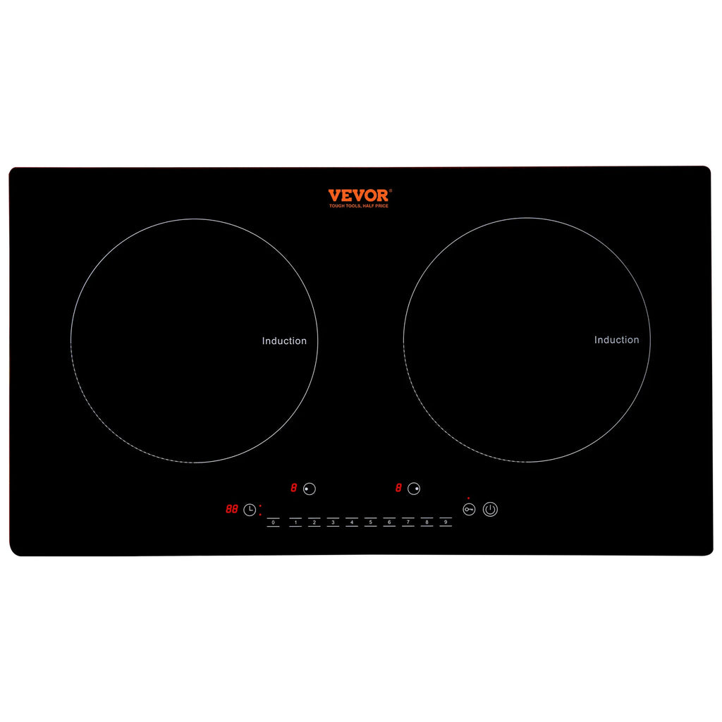 2 Induction, Sensor Touch Control, Magnetic Cooker
