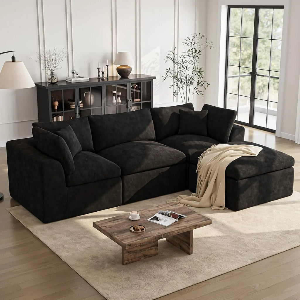 108" Cloud Sectional L Shape