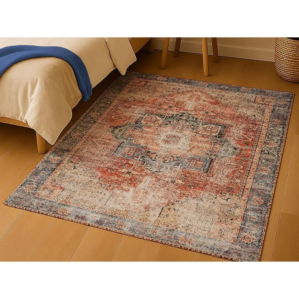 5x7 Turkish Cotton Washable Oriental