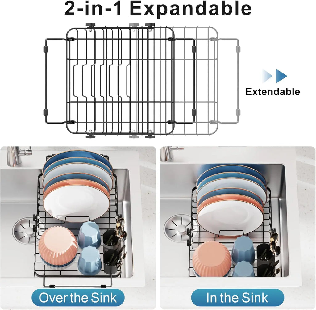 Expandable Dish Rack Heavy Duty