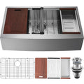 Farmhouse Kitchen Sink 304 Stainless Drop-In