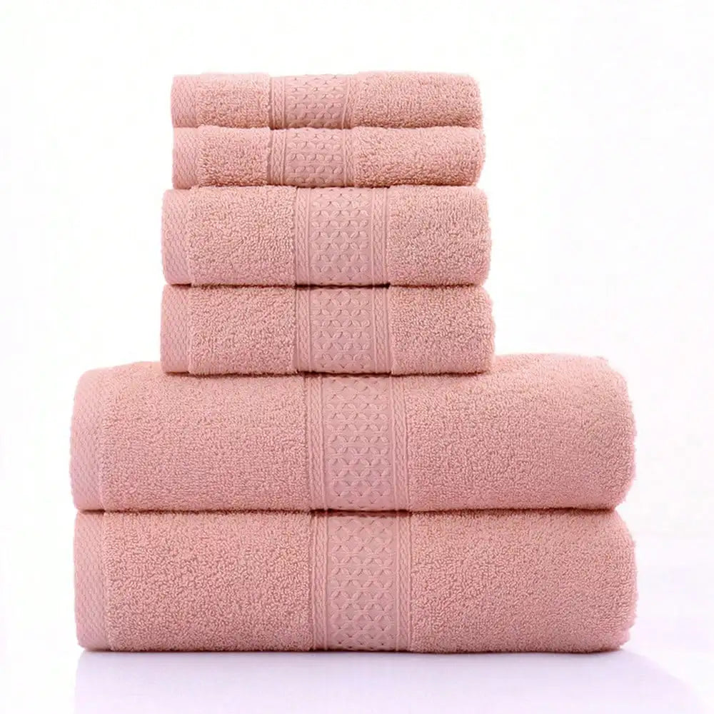 3pcs Bath Towel Hand Towel Washcloth