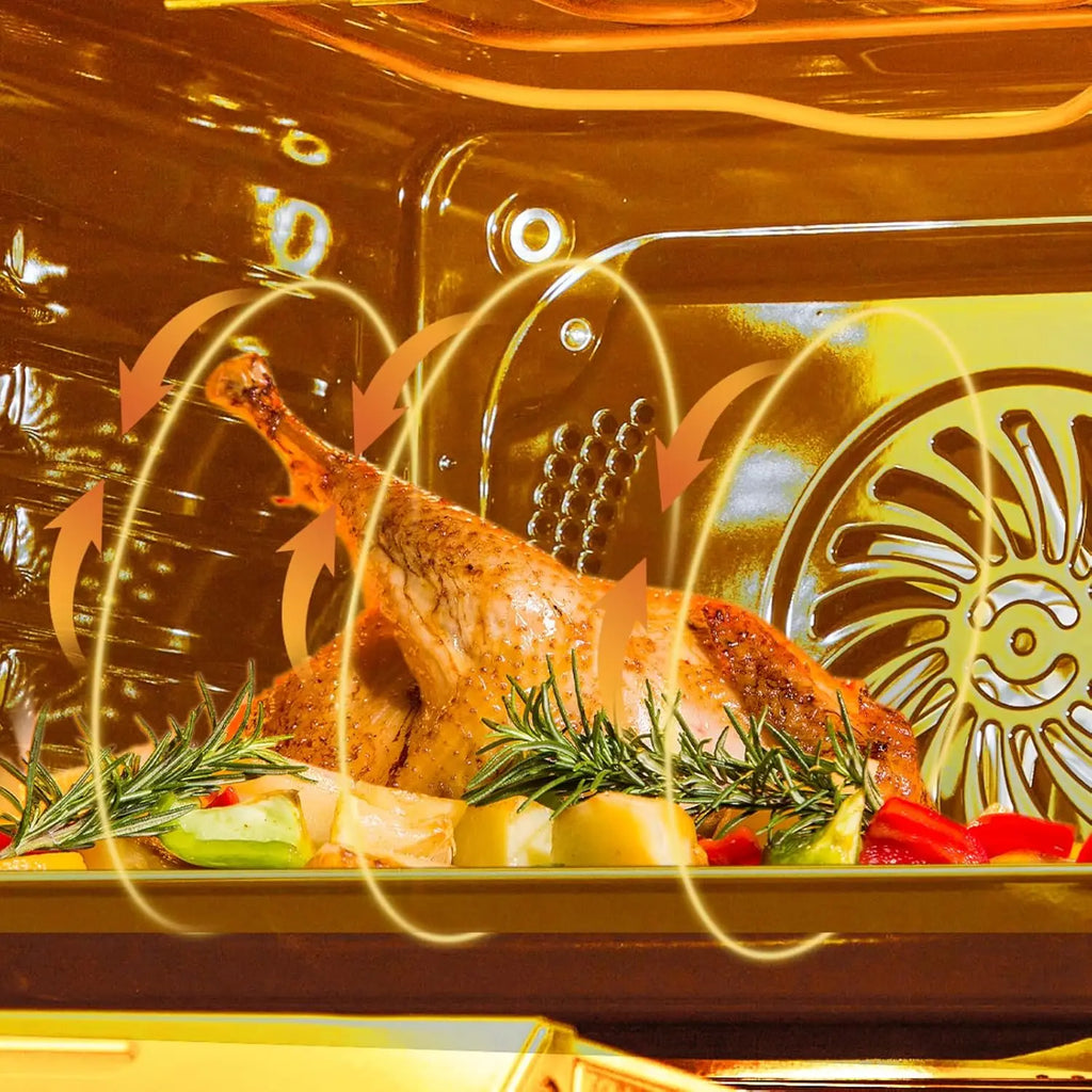 24" Built-in Electric Ovens with 70L Capacity 3000W