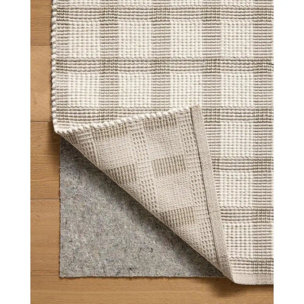 5x7'6' Joanna Gaines stone/Ivory Plaid