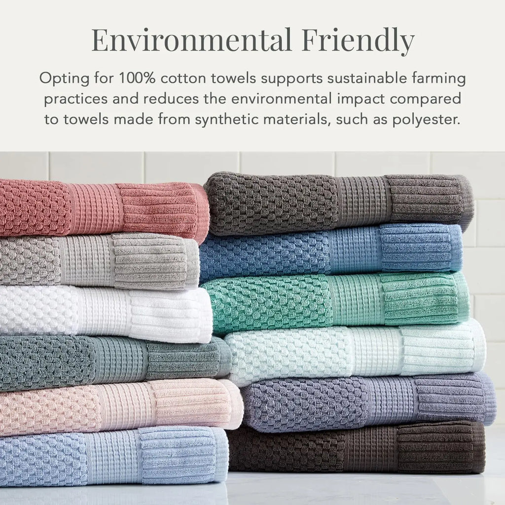 100% Cotton Bath Towel Set of 4- 30"x52"