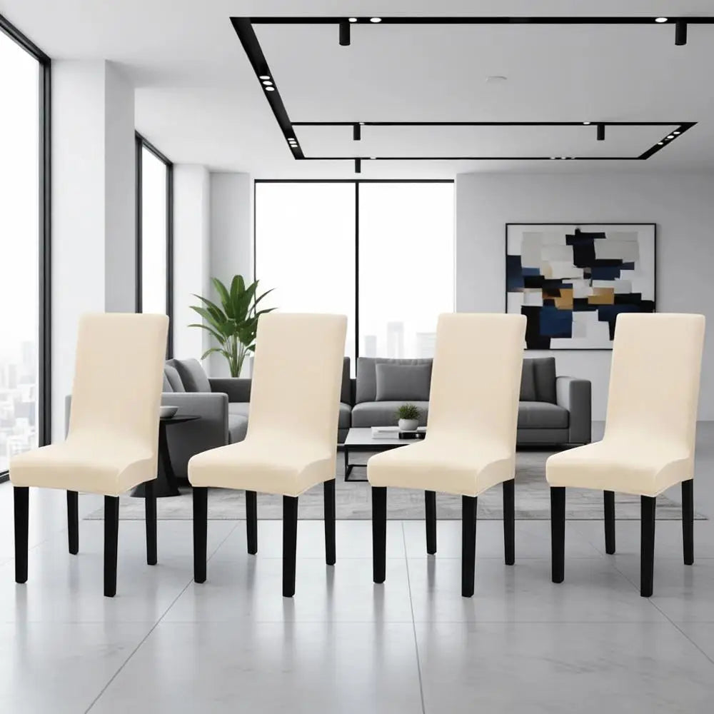 8 Stretchable Washable Chair Covers