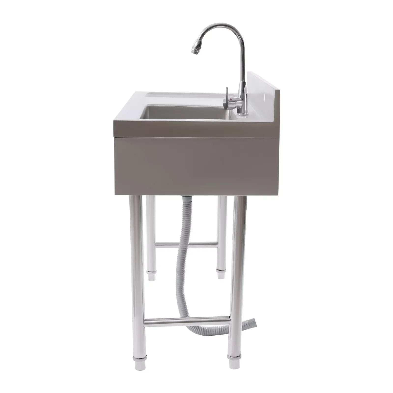 Commercial Stainless Utility Sink Prep Table