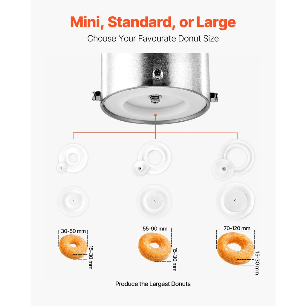 Commercial Automatic Donut Machine Single Row 90 pcs/hour
