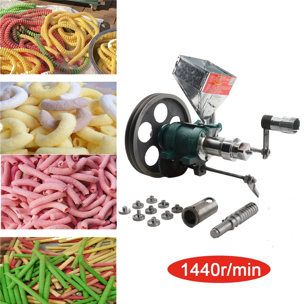 25Kg/h Snack Extruder Corn Rice Food Puffing Machine