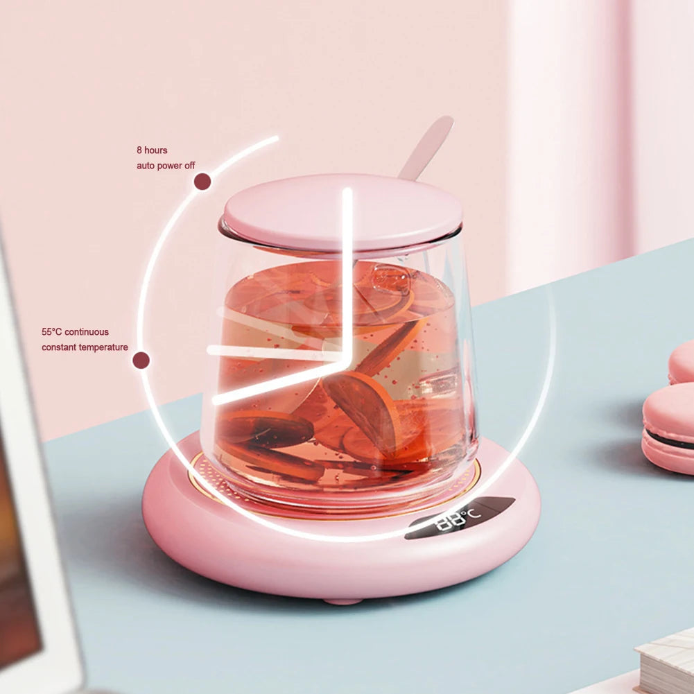USB Heating Coaster 3 Temperature Coffee Warmer