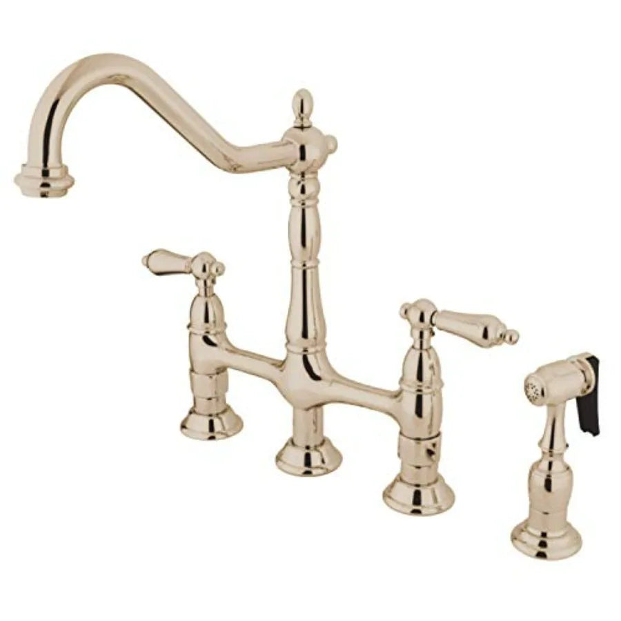 Heritage Bridge Polished Nickel