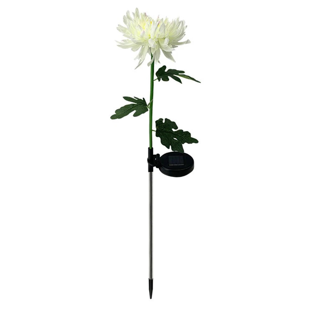 Solar Power LED Flower Lamp