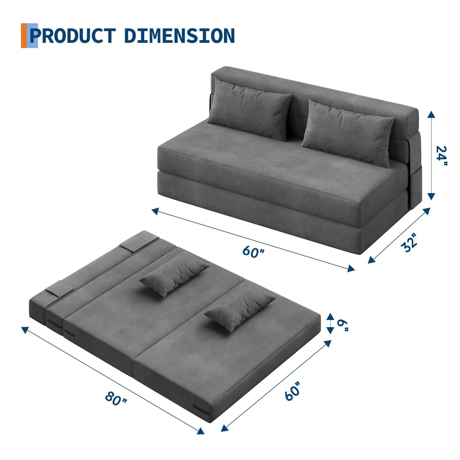 Folding Sofa/Sleeper