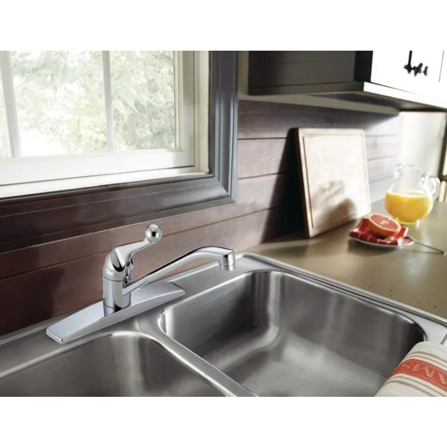 Classic Chrome Faucet for 3 Hole Sink