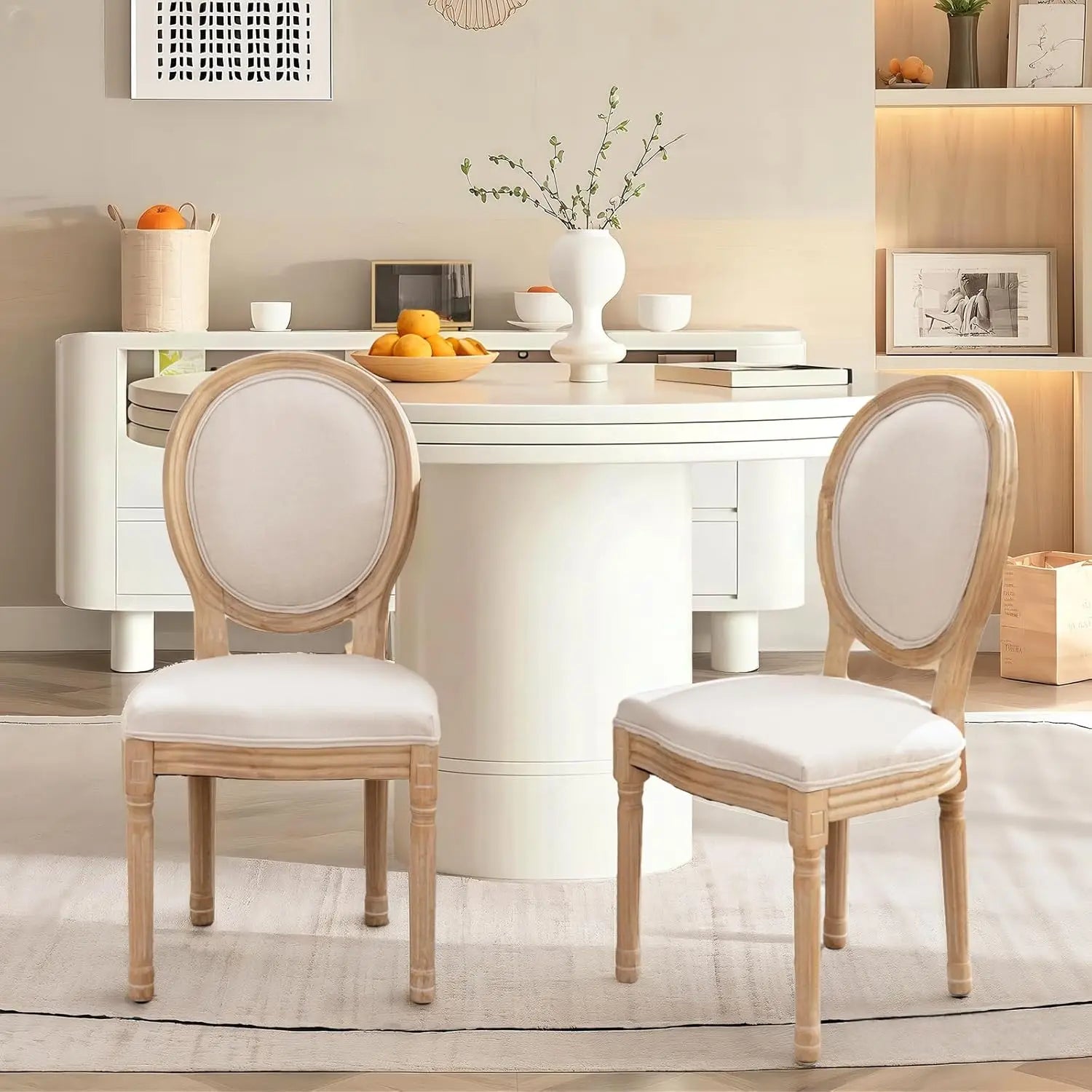 4 Round Back Upholstered, Restaurant