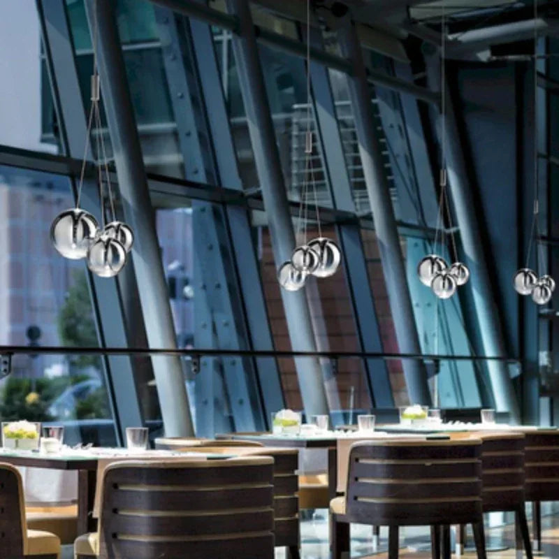 Nordic Glass Balls LED Pendant