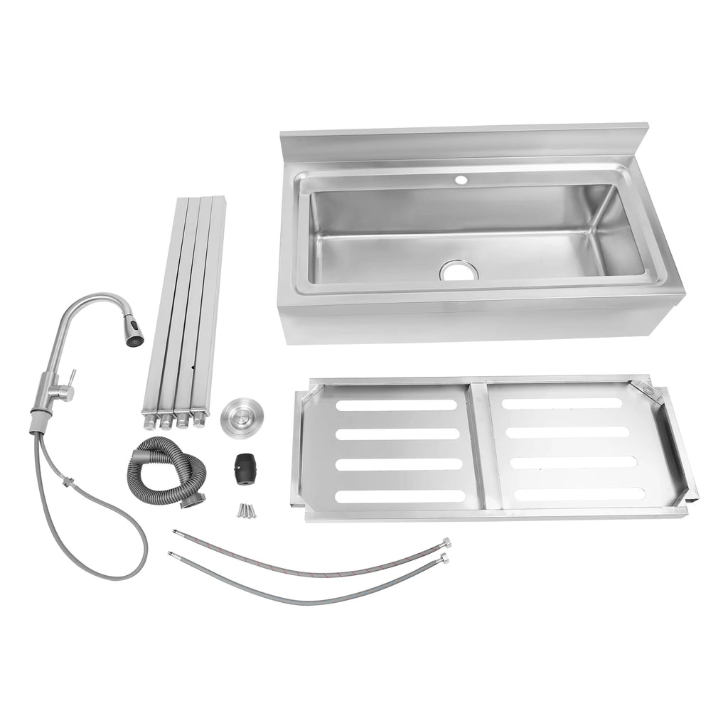 Commercial Sink 201 Stainless Single Bowl