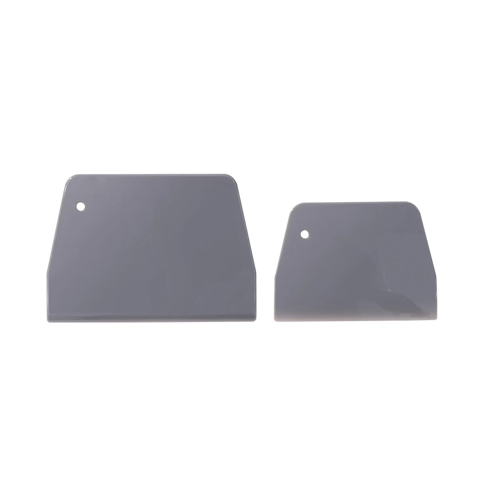 2pc Plastic Spatula/Dough Scraper