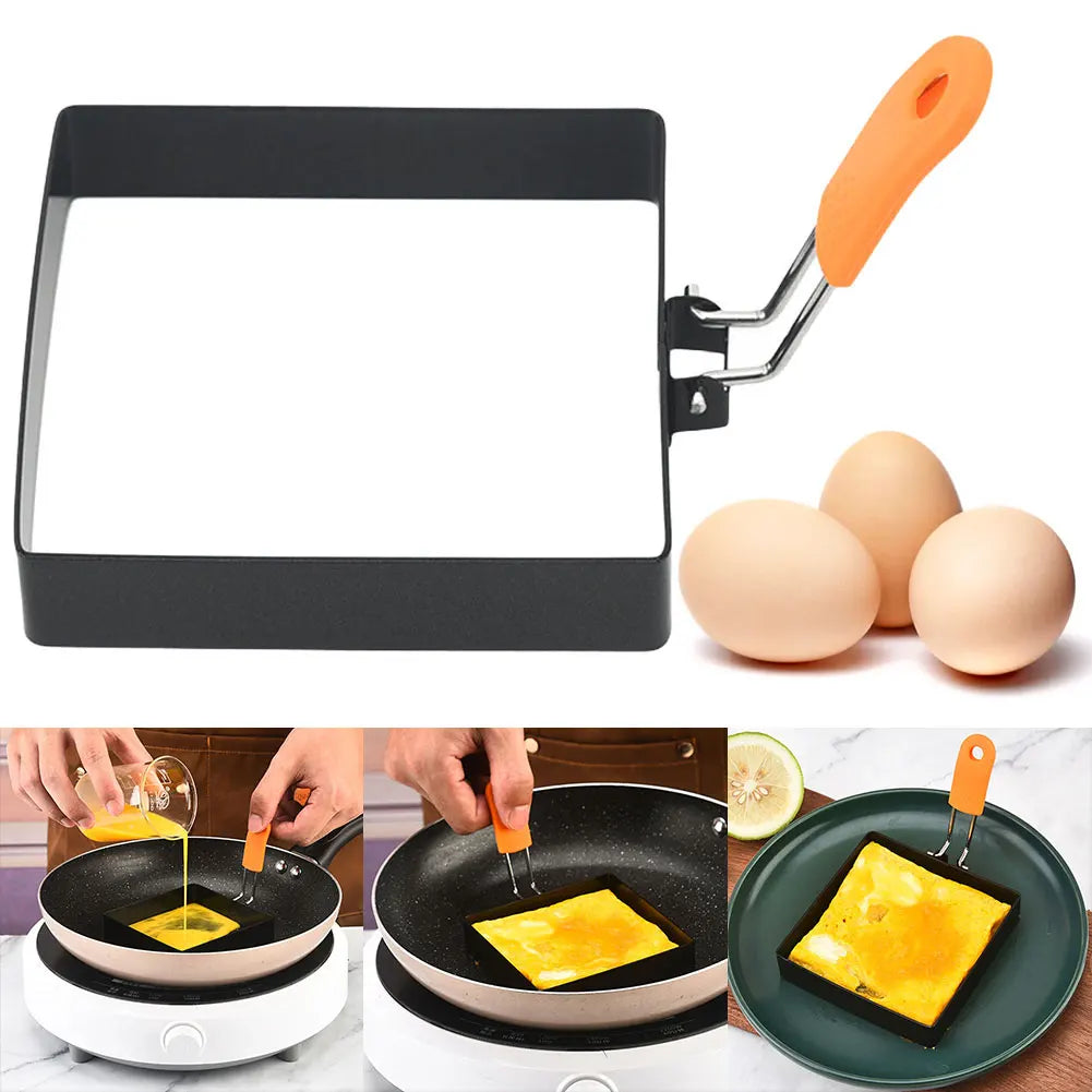 3.9 in 1/2 Pcs Egg Pancake Cooking Ring