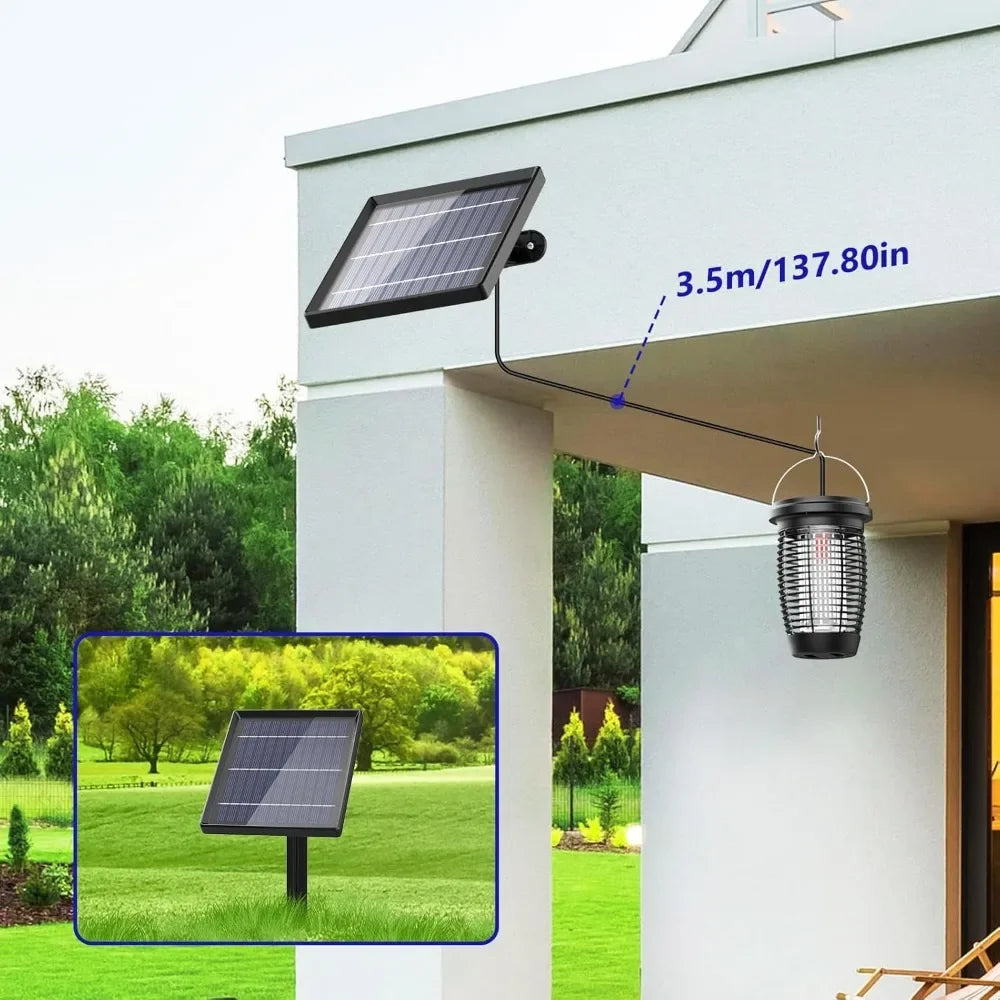 Solar Bug Zapper Lamp