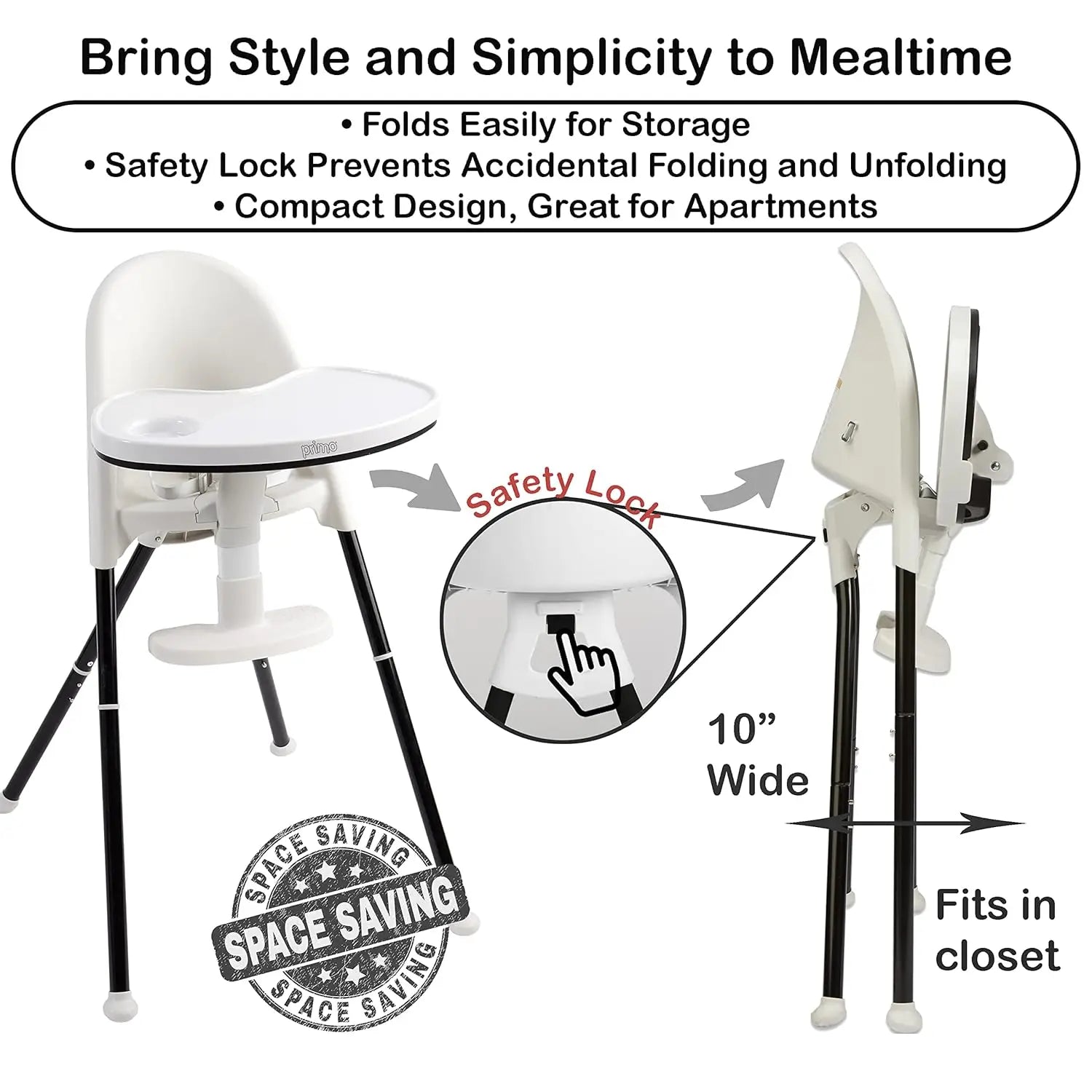 Folding Highchair & Toddler Seat