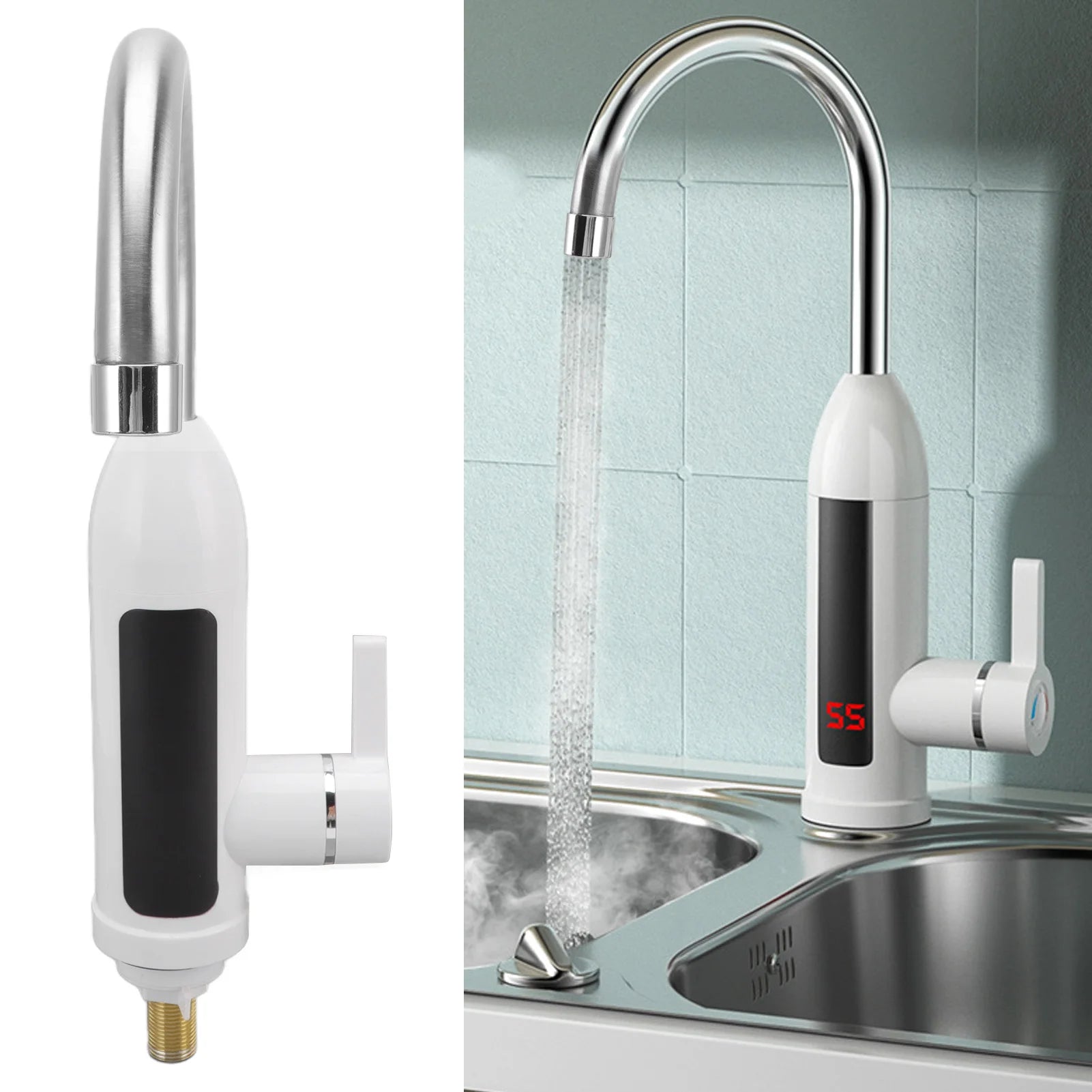 3000W Instant Water Heater 360 Rotatable