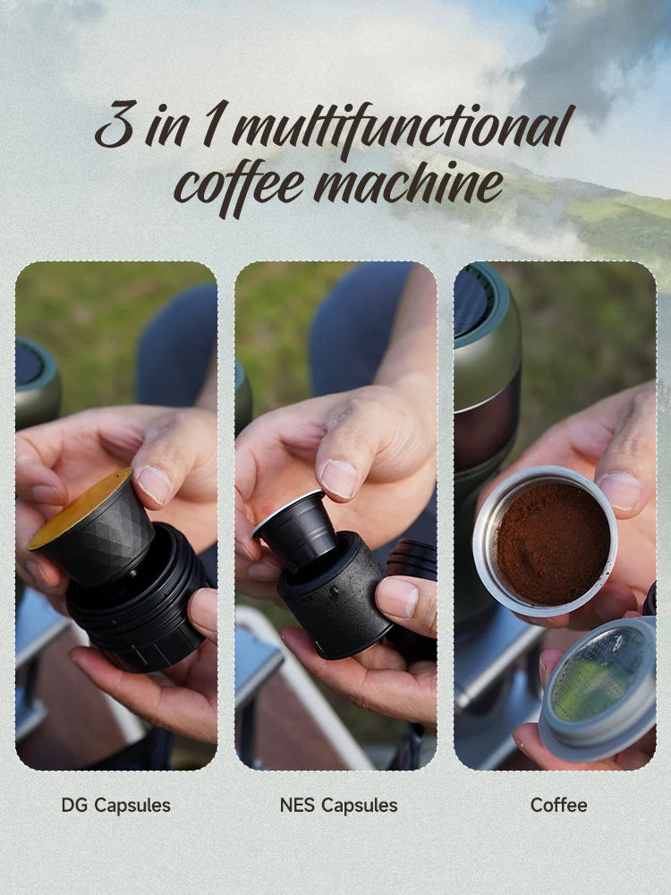 Wireless Electric Portable Espresso Coffee Machine