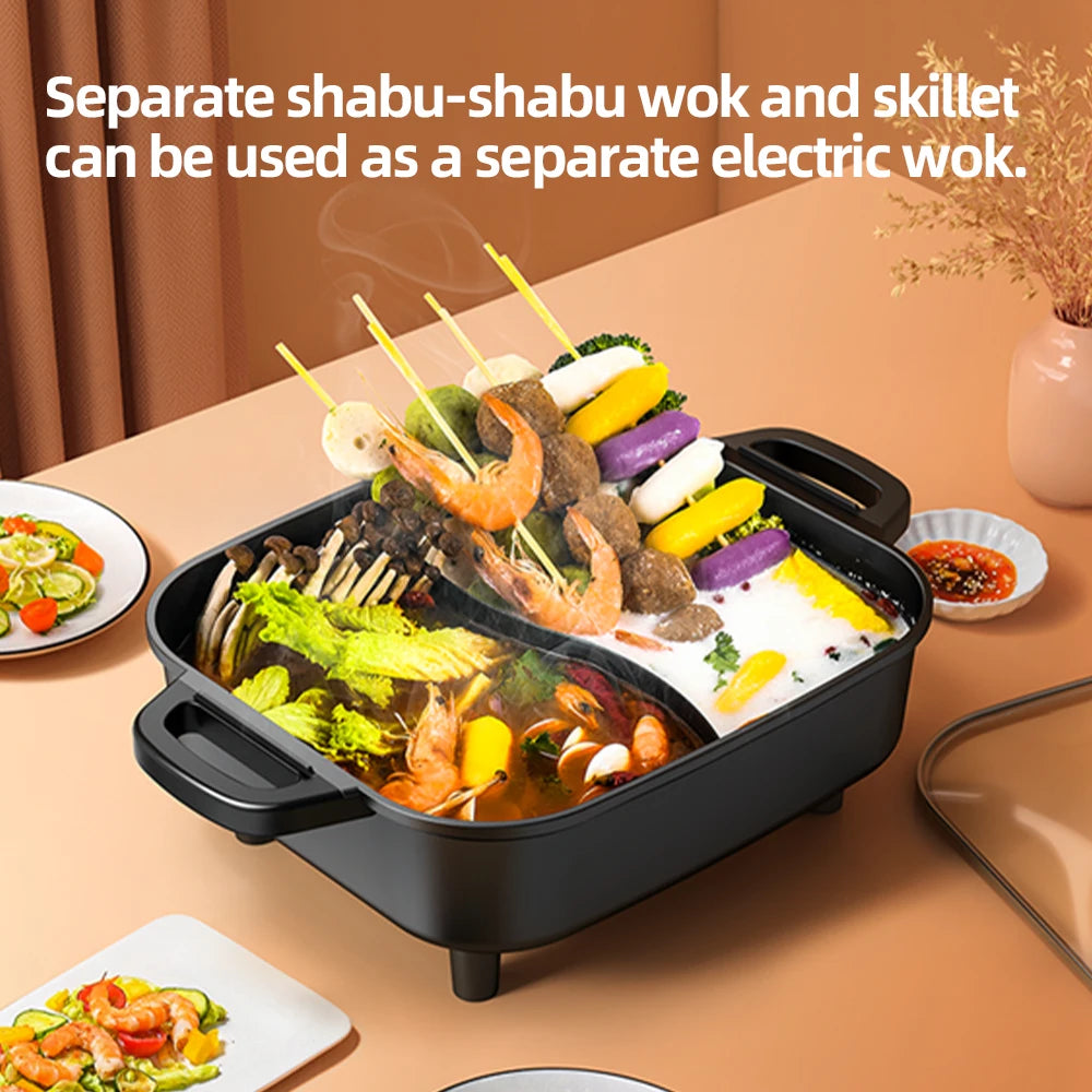 A Hot Pot Both Grilling/Hotpot