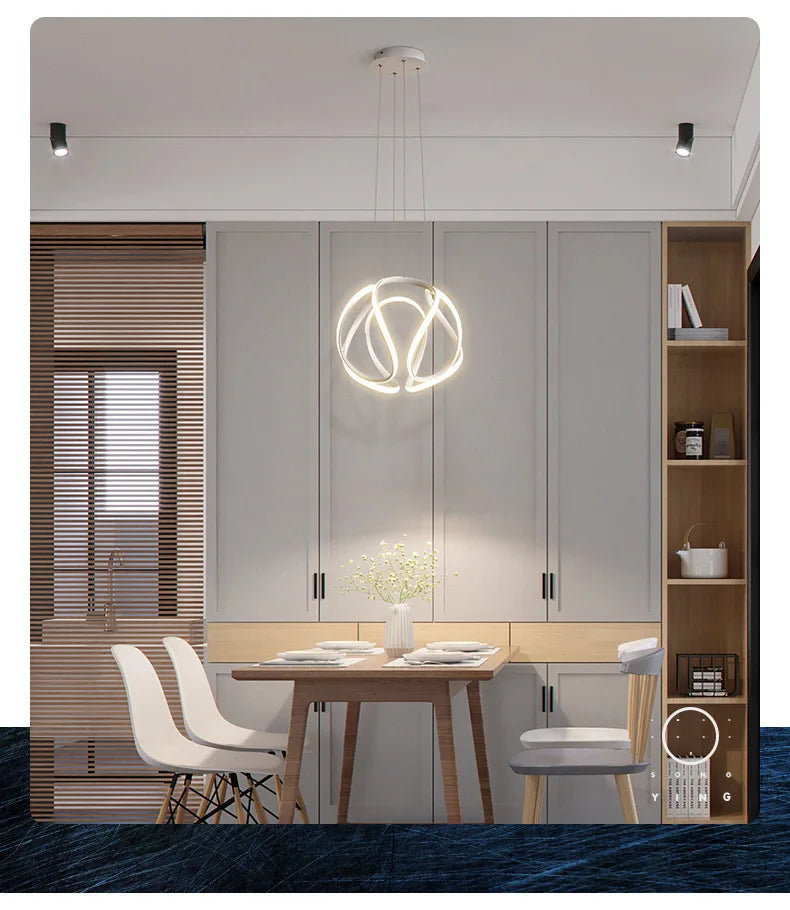 Modern Nordic LED Chandelier