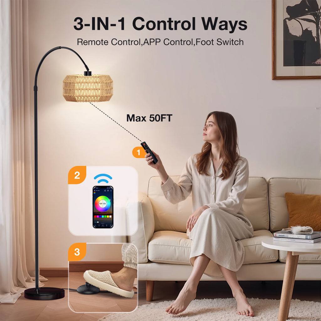 Modern Smart LED w/Remote