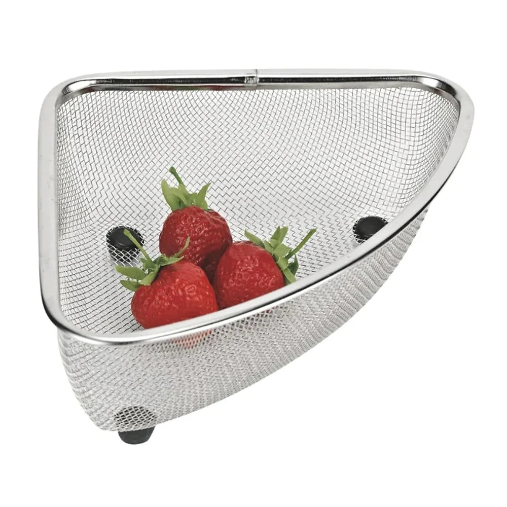 Stainless Steel Mesh Corner Sink Strainer