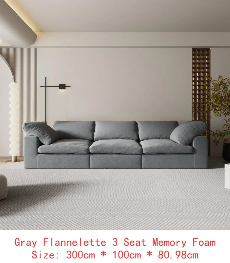 L-Shaped Cloud Sectional Sofa