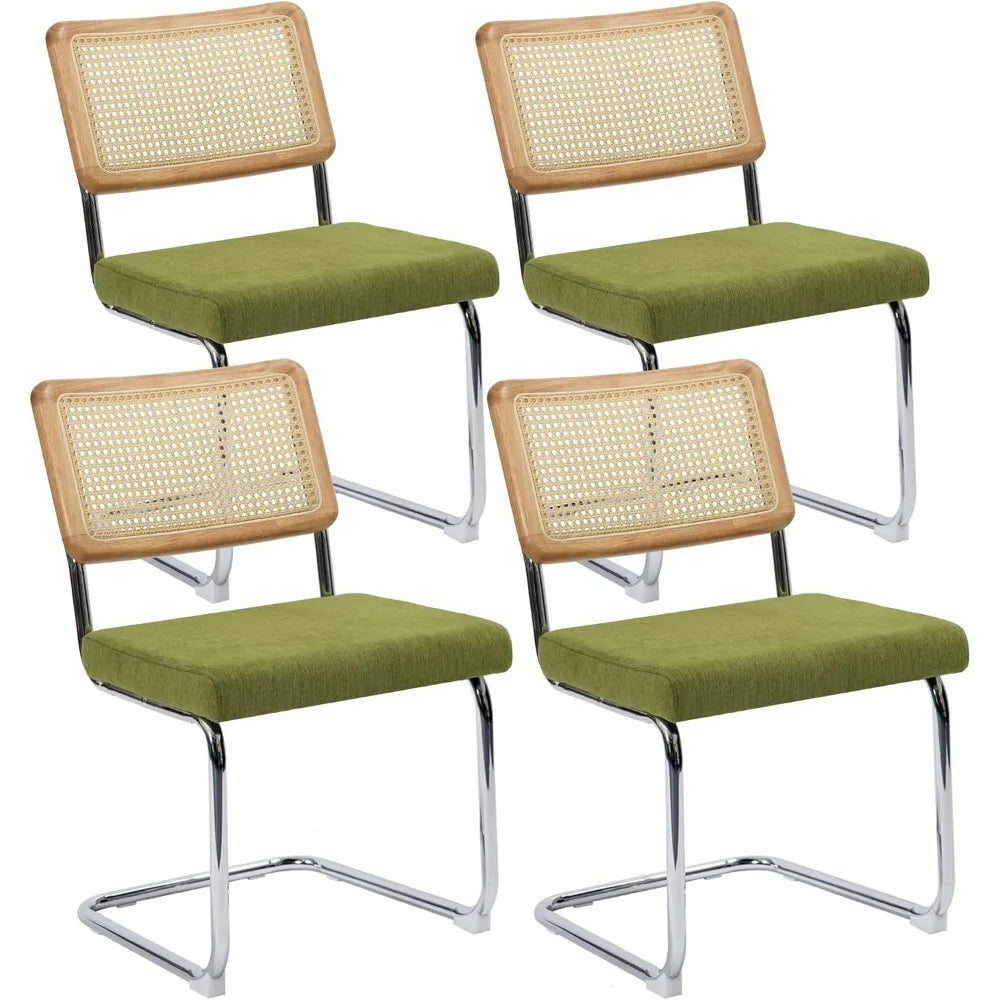 4 Modern Cesca Cane Handwoven Rattan