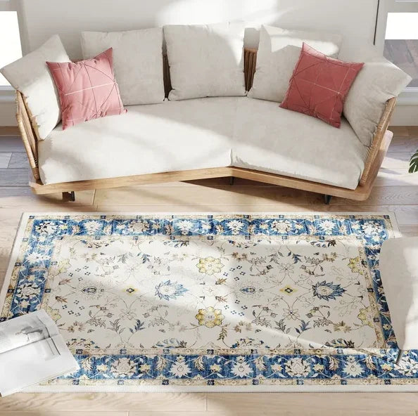 4x6 Washable Floral